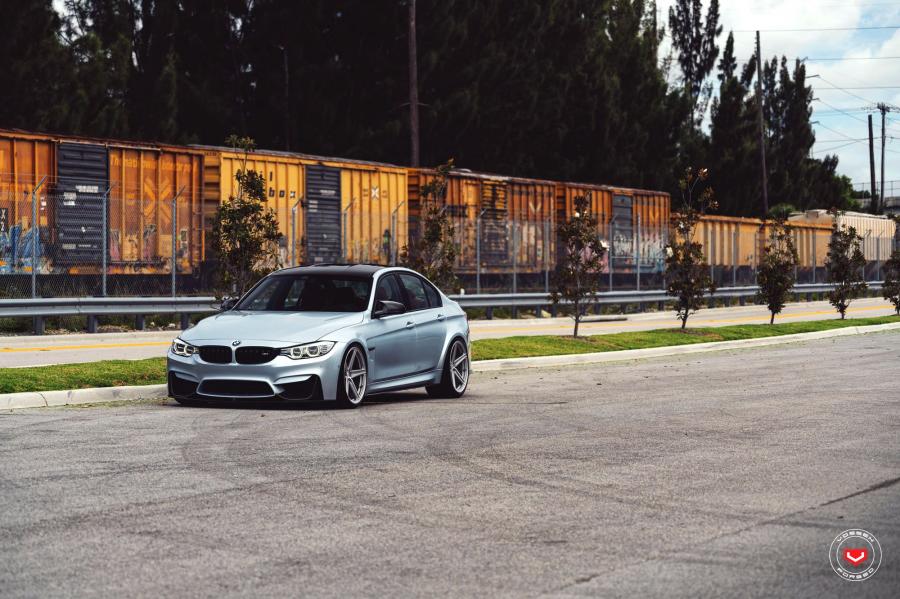  BMW M3 Sedan on Vossen Wheels (M-X5) 2019 года  (фото 18 из 18)